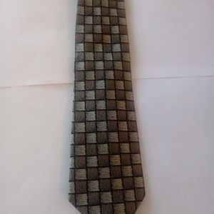 Saxony 100% silk necktie 60" L